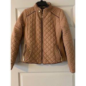 Active USA Quilted Jacket in Camel - Never Worn!